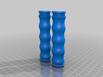 Bucket Handle with locking rings