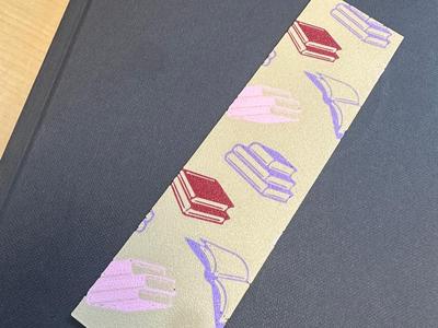 Multicolor Book Bookmark