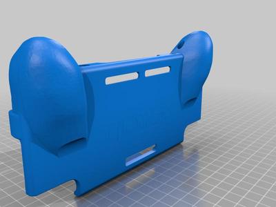 Retroid Pocket RP3/+ Clip on shield and grips with logo