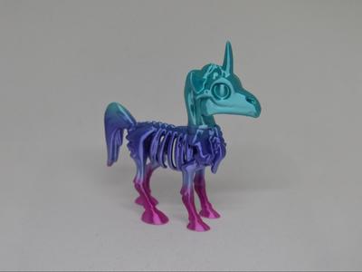 Skeleton unicorn