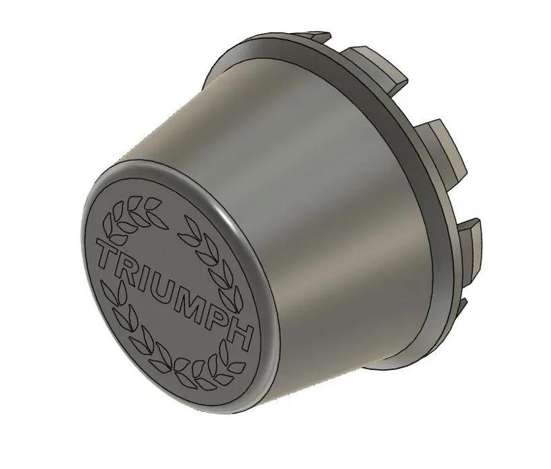 Triumph Logo Center Cap for VTO Wheels (Minilite, Watanabe)   