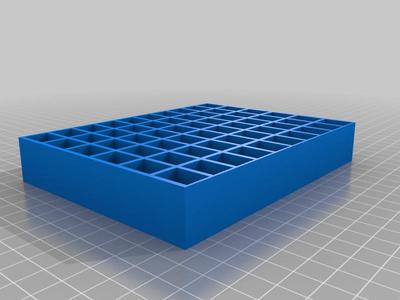 stand of markers for a small print area
