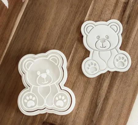 Plaque Cutter and Bear   