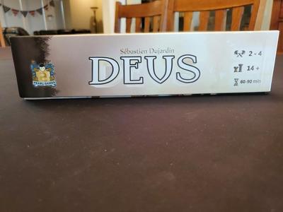 Deus Board Game Insert
