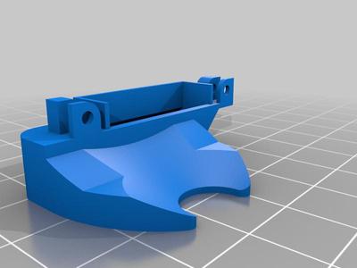 Mistral-E Cooling Duct Without Support