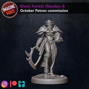 Elven Forest Warden - A