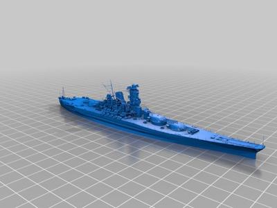  	Japanese Battleship Yamato