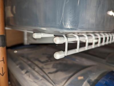 Wire Shelf End Cap & Coupler
