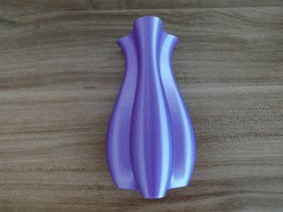 Three Lobed Pinched Vase