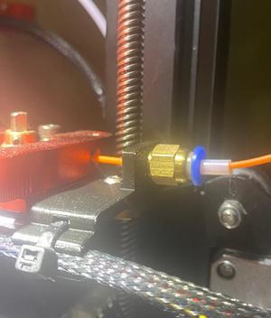 Ender Filament Guide + Cable Management 