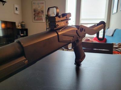 Airsoft M870 Shotgun Top Rail Sight Mount (CYMA, TM) Picatinny