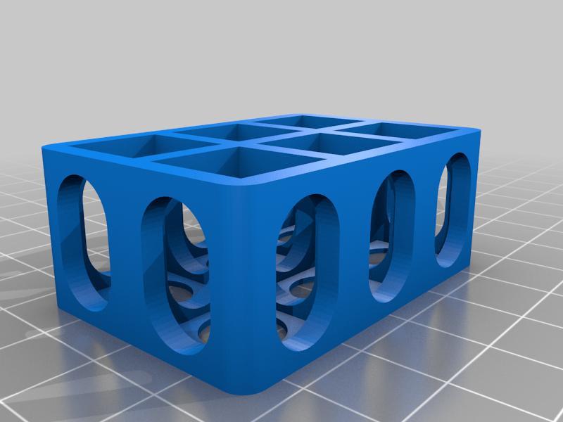 Spectrophotometer cuvettes stand v2.0