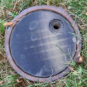 4 Inch water main valve cover