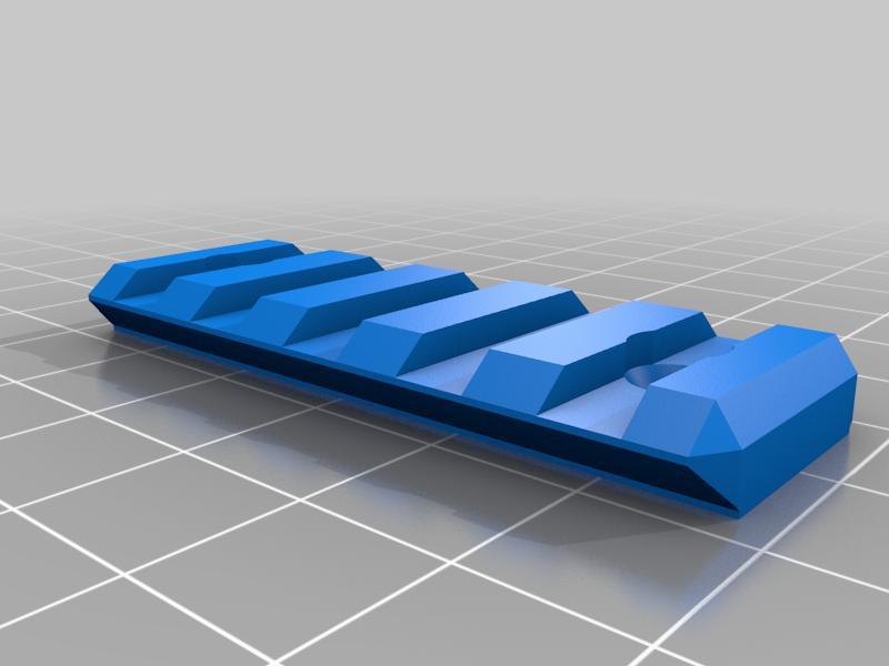 set of p[icatiny rails for urx 3 m3/m5 bolt