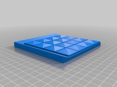 9x9 Go board ridged for easy stone placement