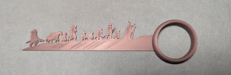 Lord of the Rings Bookmark Fine detail 0.2
