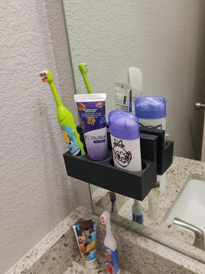 Bathroom removable shelf