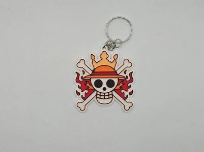 Burger King X One Piece Keychain   