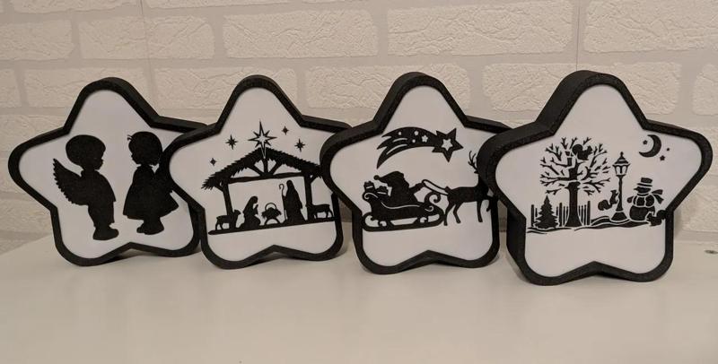 Weihnachtslicht (mehrere Motive)   