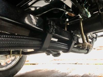 Extend Exhaust Pipe Support for APtrikes125