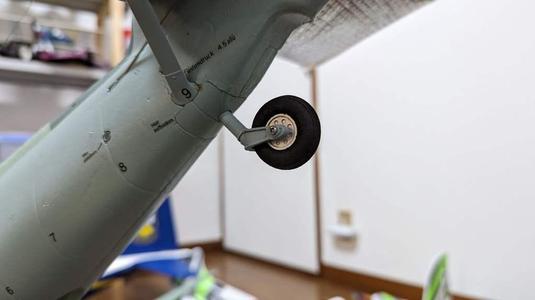 HobbyKing Durafly Bf.109 replace Tail Wheel
