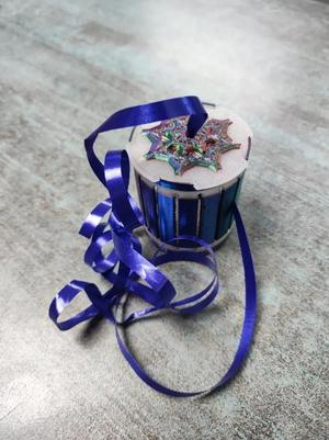 Snowflake ribbon box   