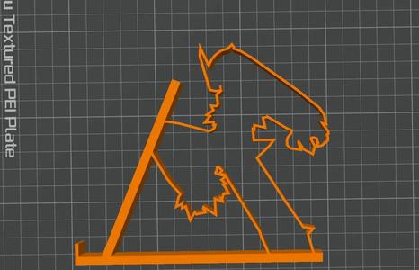 Pokemon Blaziken Phone Stand   