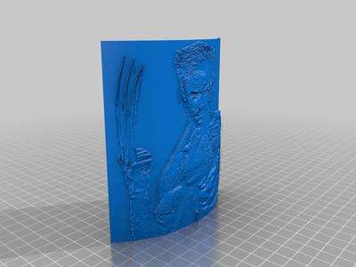 Wolverine Lithophane 