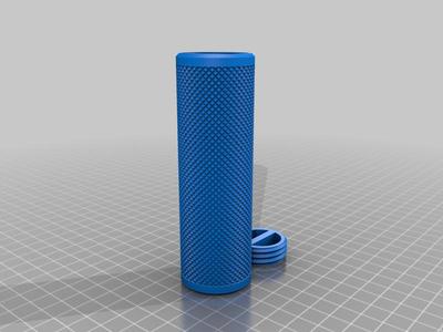 Botella de rosca para monedas.