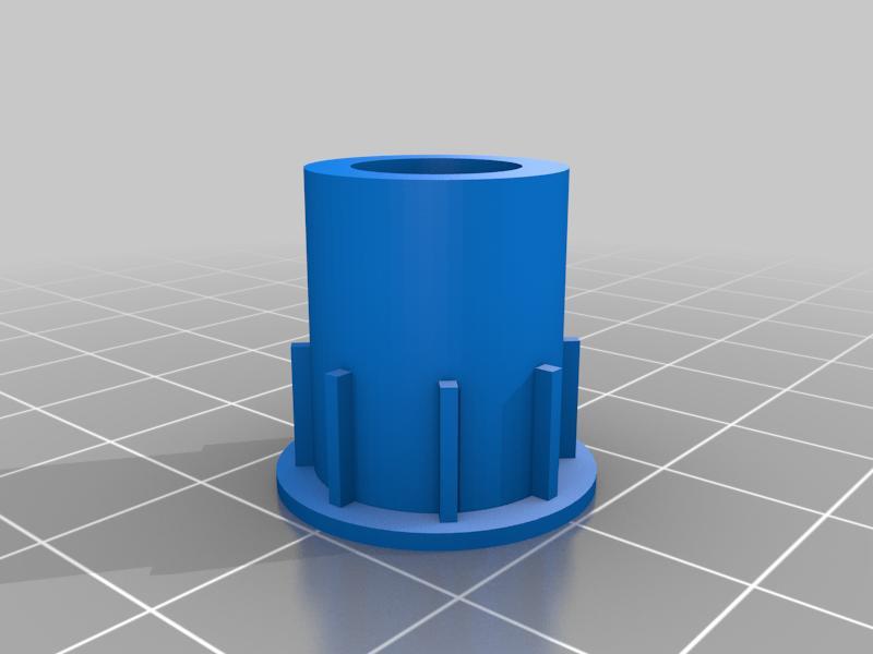 3/4&quot; aluminum rail spindle adapter