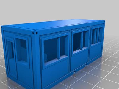 Home container 20ft  HO (prototype)