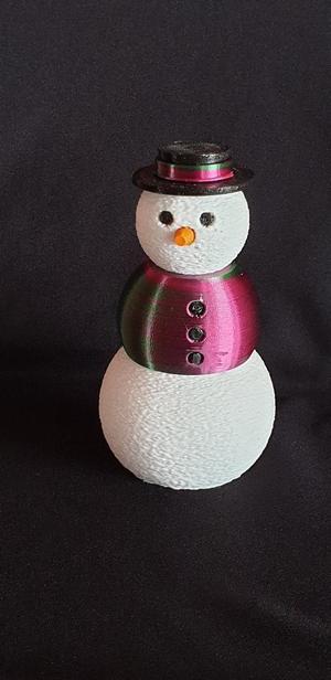  Bonnet for Articulated Snowman Fidget Remix