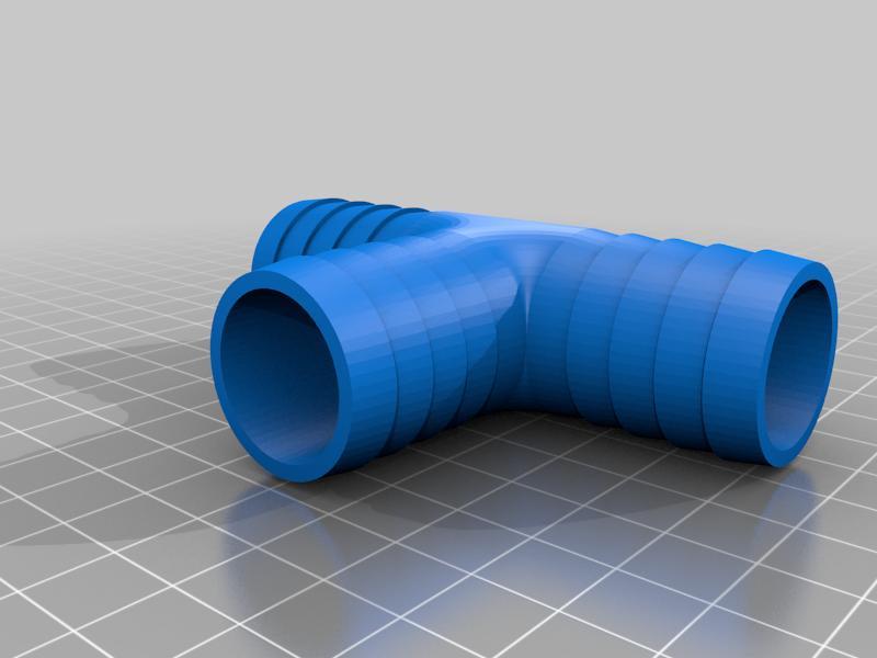 T & Y Schlauchverbinder 1 Zoll, T & Y Hose Connector 1 Inch, Adapter