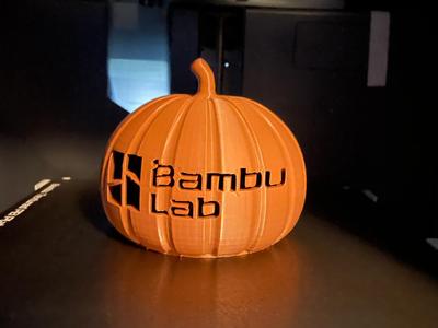 Bambu Lab Candle Light Pumpkin
