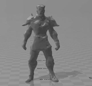 sample game character figure