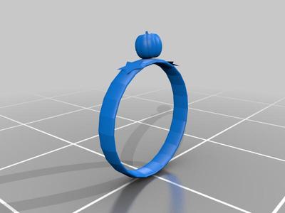 pumpkin engagement ring