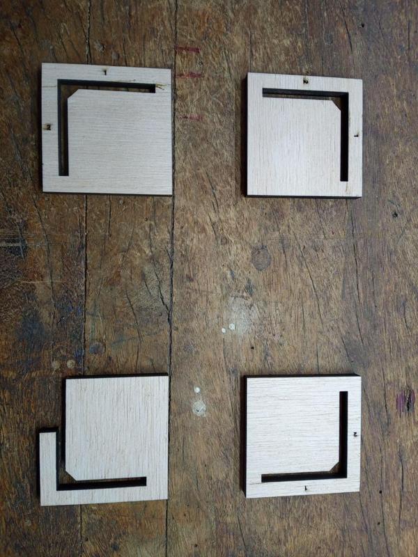 Sculpfun S30 laser cut footrest