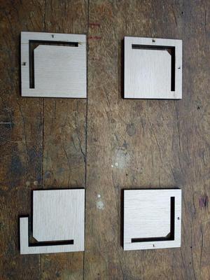 Sculpfun S30 laser cut footrest