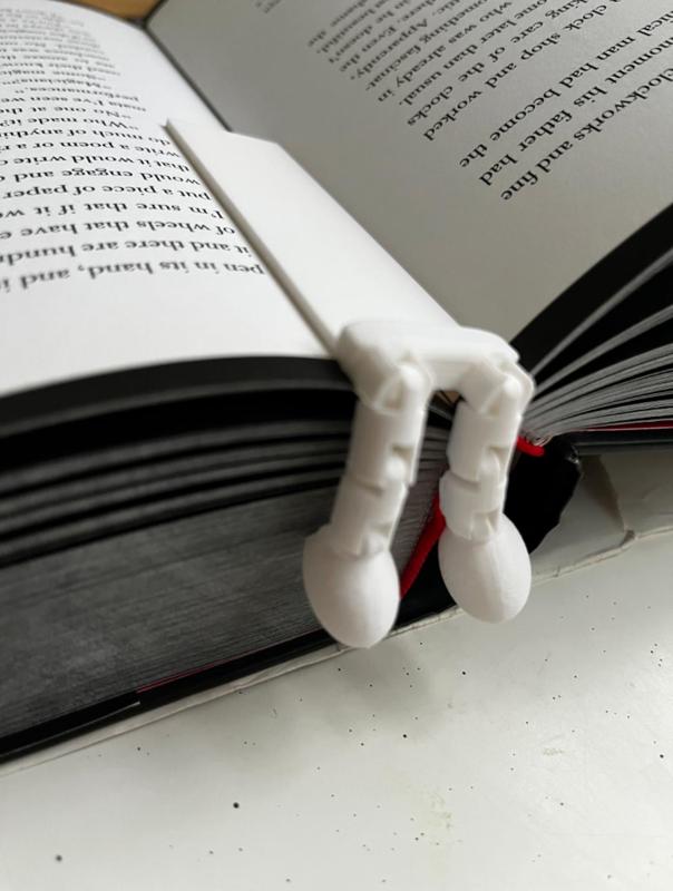 Flat Felix Flexi Legs Bookmark