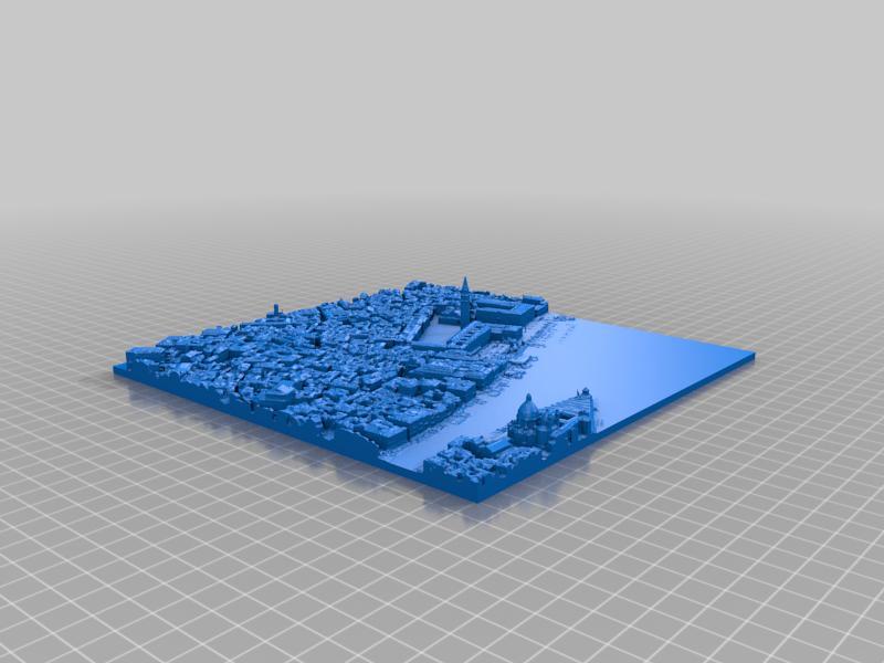 3D Model of Venice, Italy SAMPLE