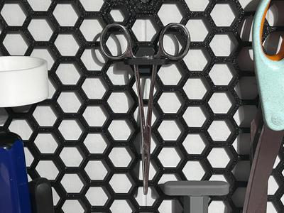 Hemostat Hanger for Honeycomb HSW Honeycomb