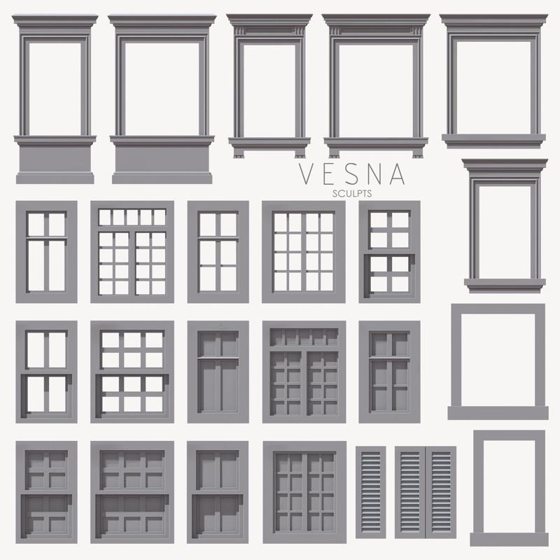 Victorian Windows Pack