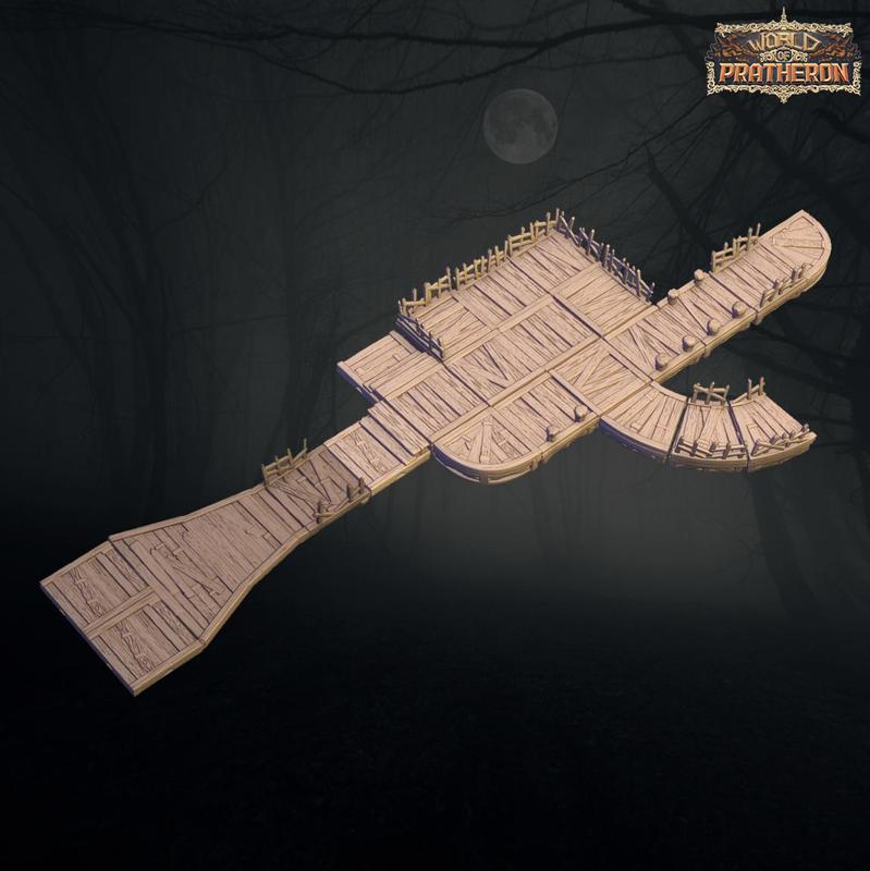 The Creepy Village - Bridge(modular)