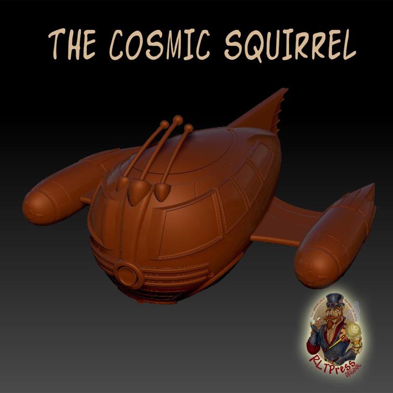 The Cosmic Squirrel Starship