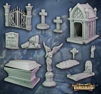 Vanguard Terrain Crate - Graveyard