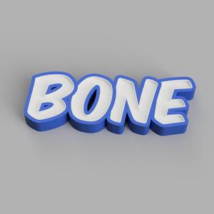NAMELED BONE - LED LAMP WITH NAME