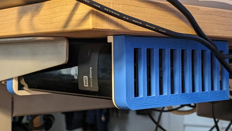WD EasyStore HDD Under Desk Mount