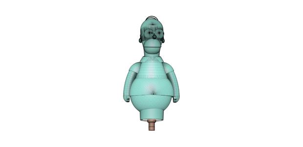 Homer Simpson Poignée PerfectDraft // Homer Simpson's PerfectDraft Handle Tap
