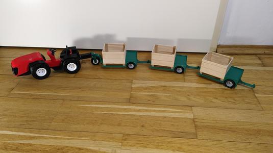 1:16 Toy - Harvesting Train Carts