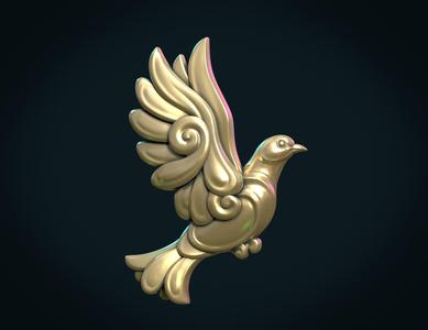 Stylized Pigeon